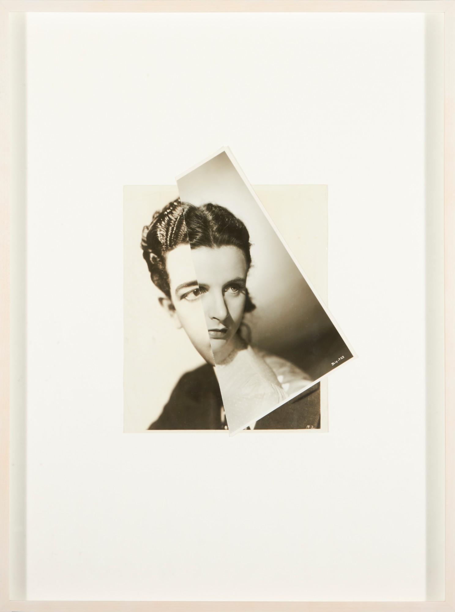 John Stezaker - Marriage (Film Portrait Collage) Xxxi