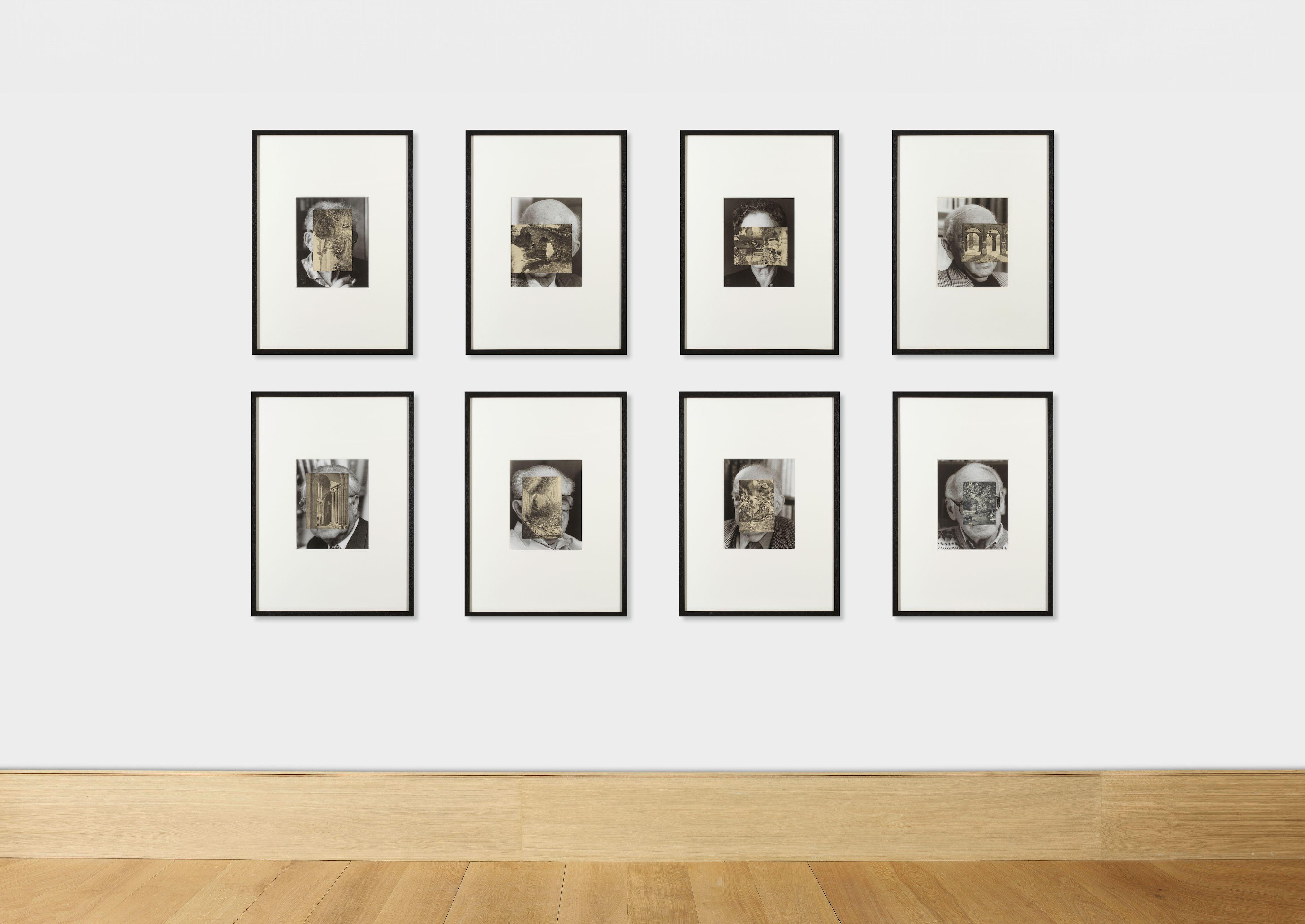 John Stezaker - Old Mask (I-VIII)