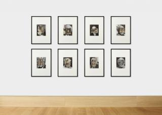 John Stezaker - Old Mask (I-VIII)