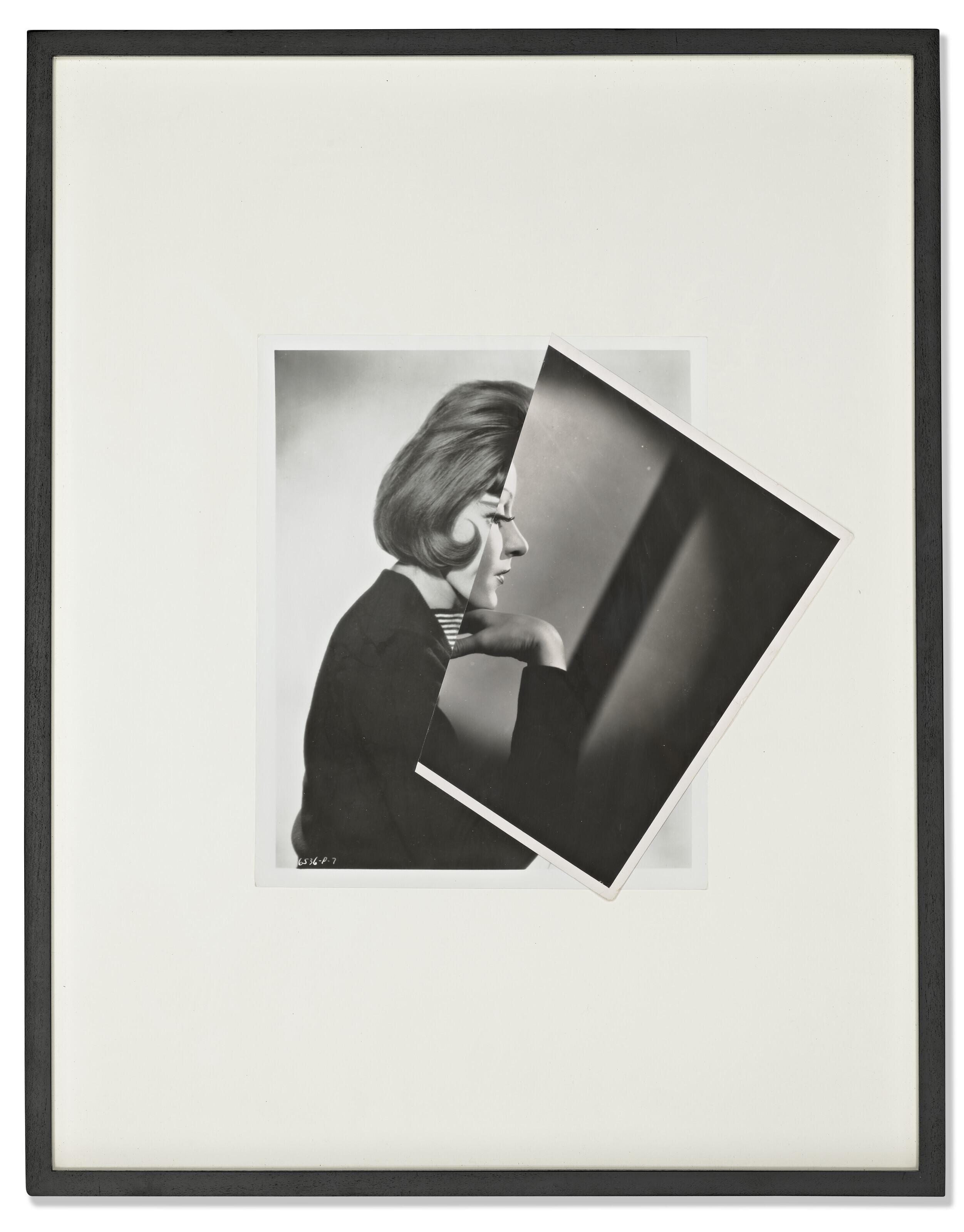 John Stezaker - She (Film Portrait Collage) III