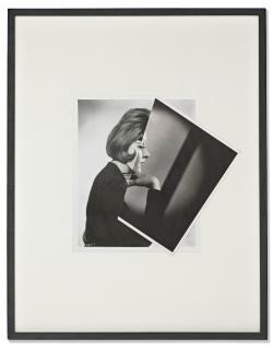 John Stezaker - She (Film Portrait Collage) III