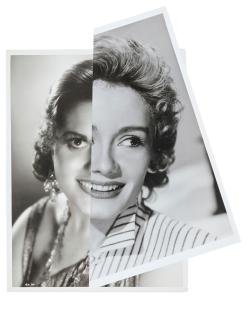 John Stezaker - Untitled (Film Portrait Collage) Xxvi