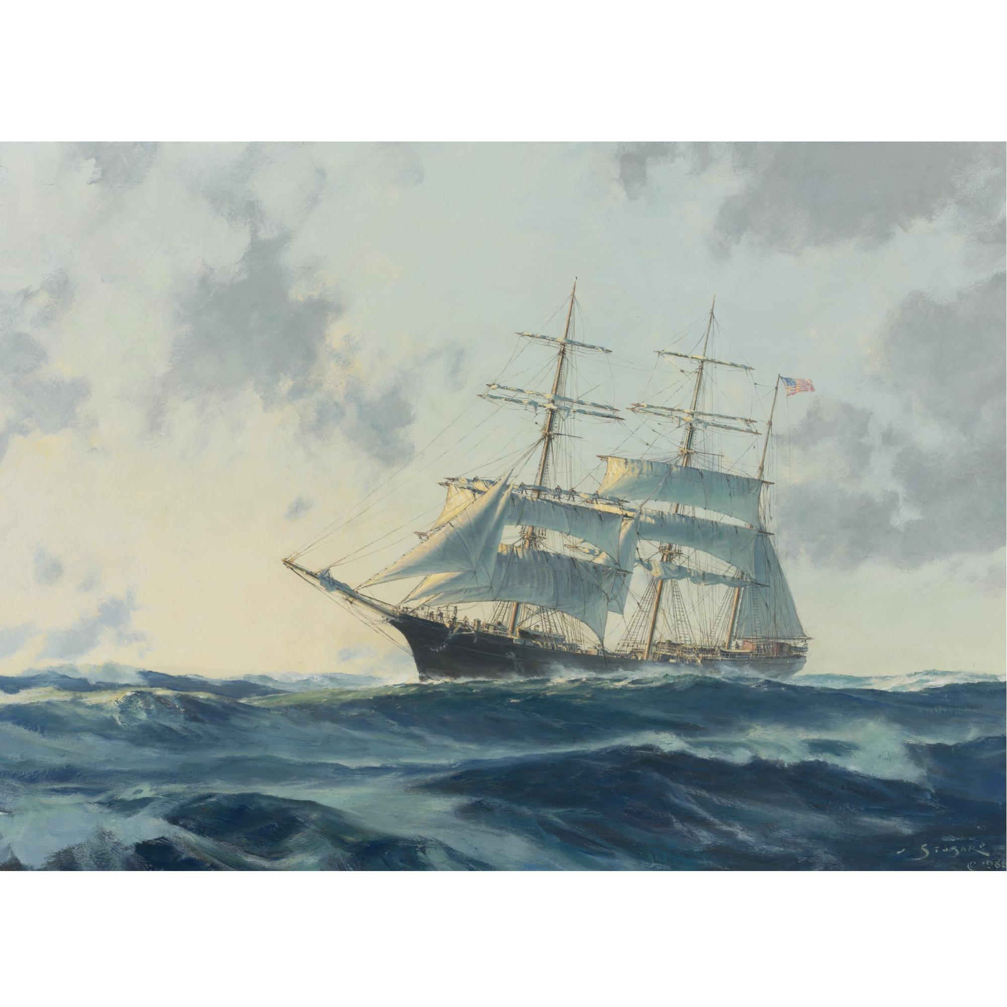 John Stobart - British The Bark Kaiulani