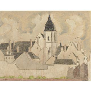 John Storrs - A Church In Chantecaille