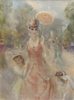 John Strevens - In the Bois de Bologne; and Notre Fidéle (illustrated)