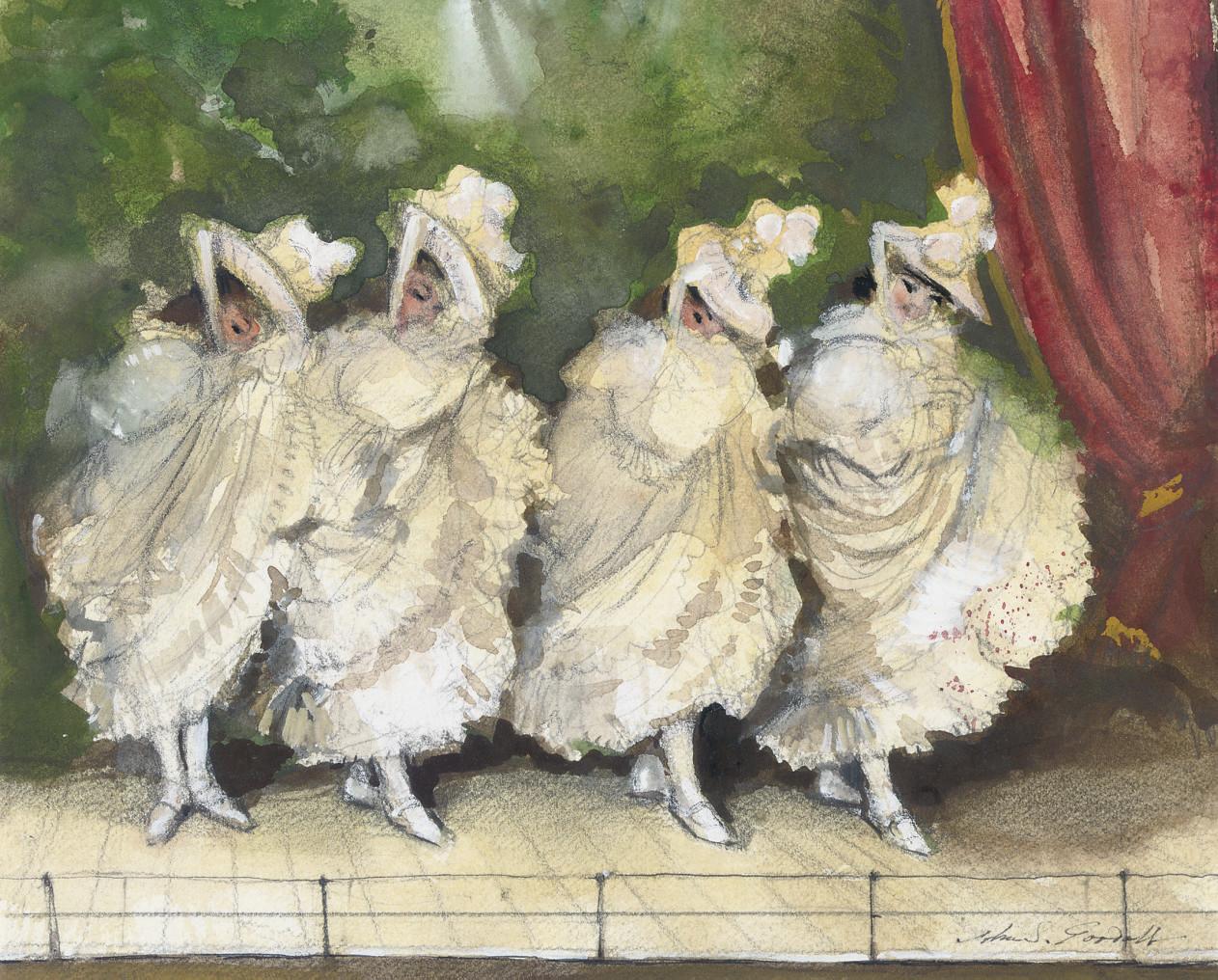 John Strickland Goodall, R.I., R.B.A. - The Follies