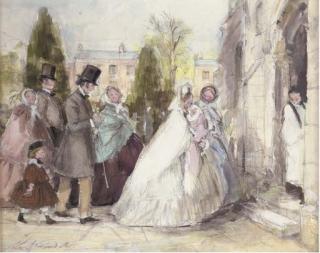 John Strickland Goodall - The Christening