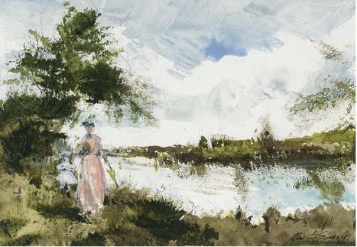 John Strickland Goodall - The Governess