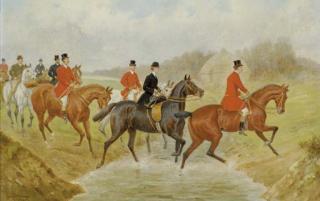 John Sturgess - Splashing Through The Ford; And Straight Goers And Road Riders