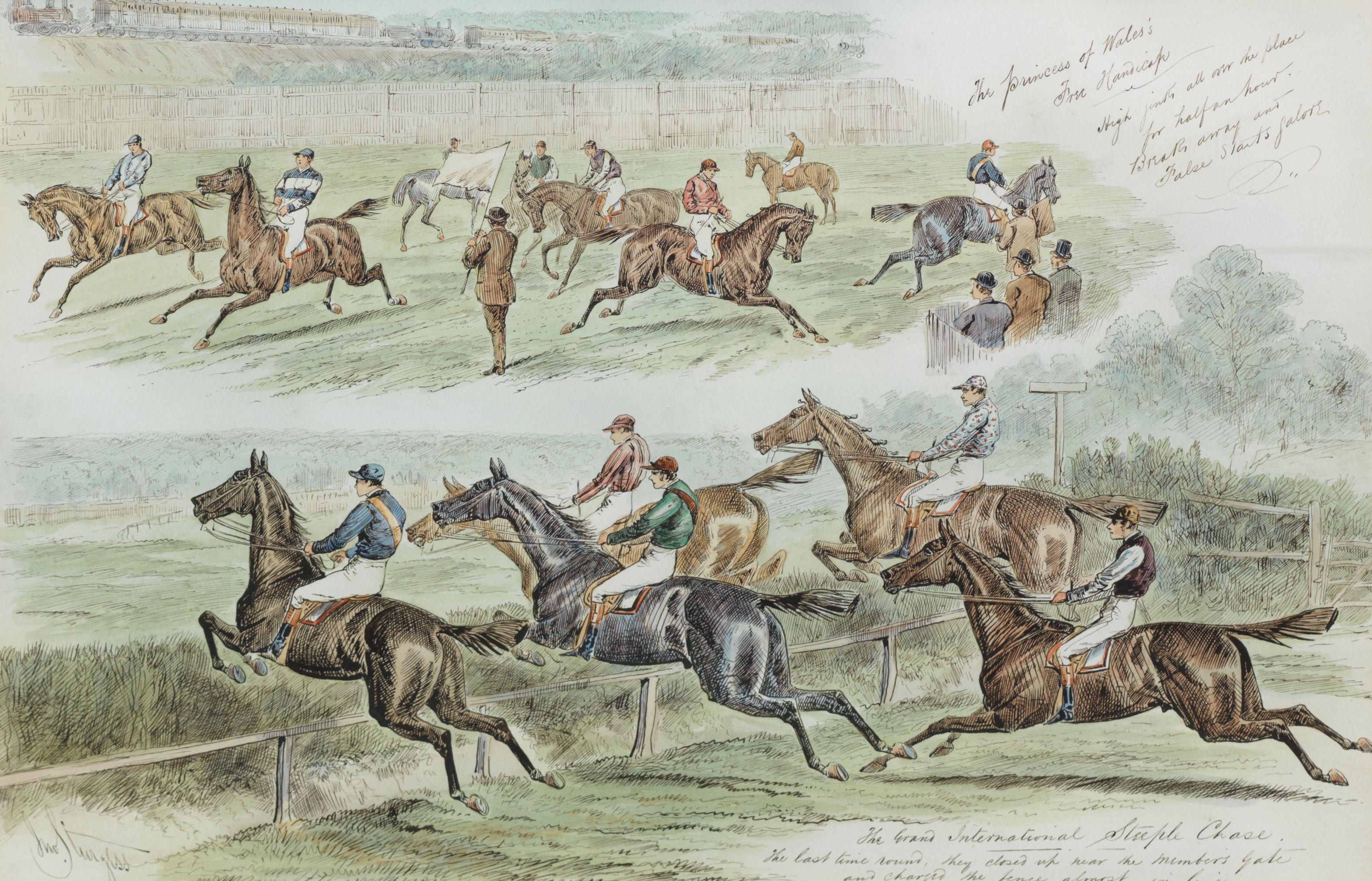 John Sturgess - The Grand International Steeplechase, 2Nd May 1885