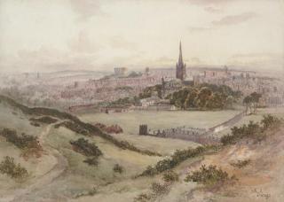 John Syer, R.I. - An Extensive View Of Norwich