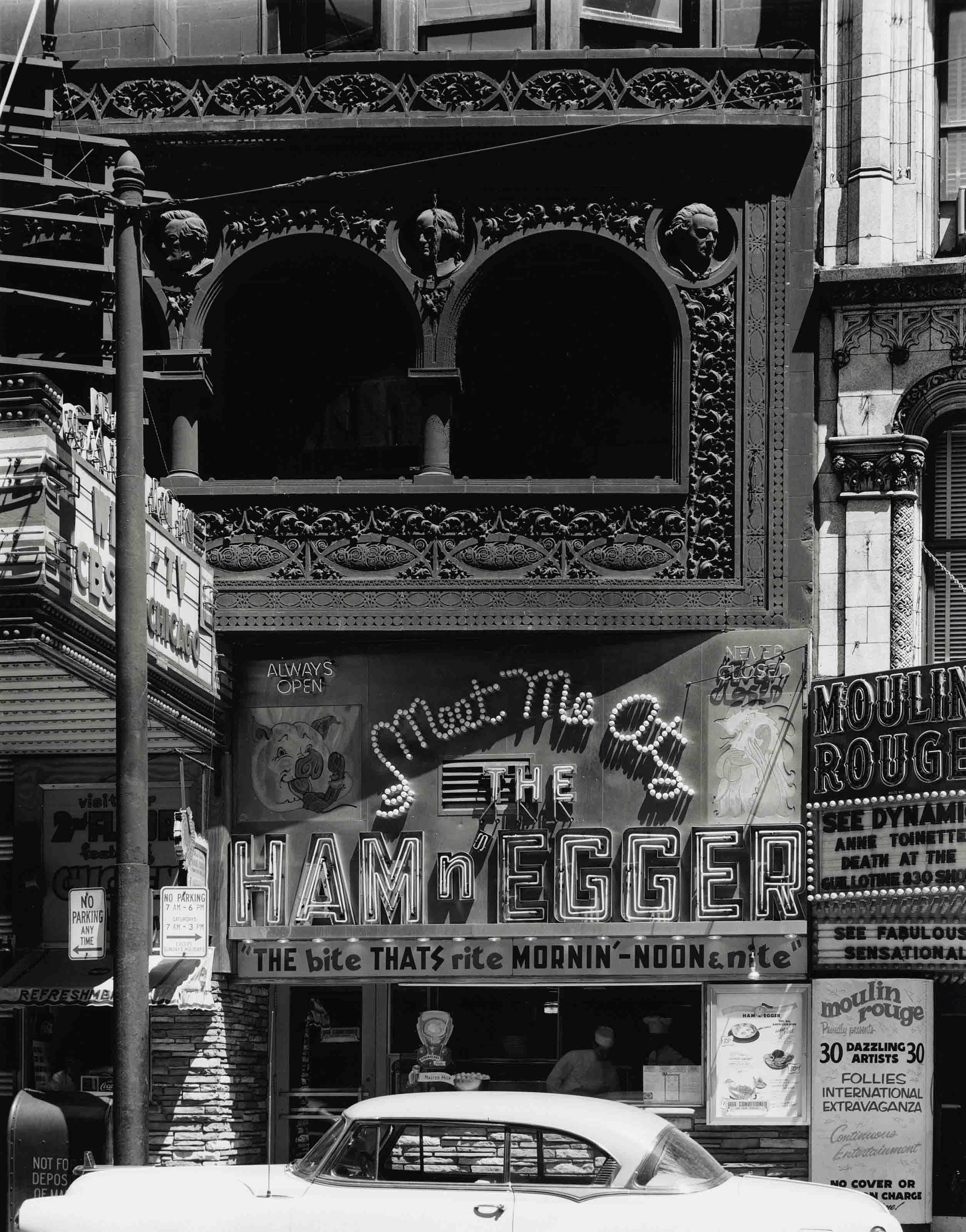 John Szarkowski - Garrick (Schiller) Theater, Chicago, 1954
