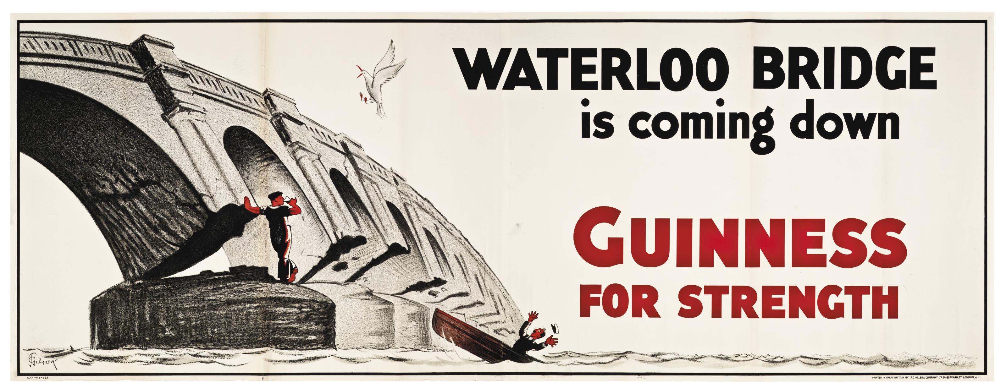 John T. Y. Gilroy - Waterloo Bridge, Guinness