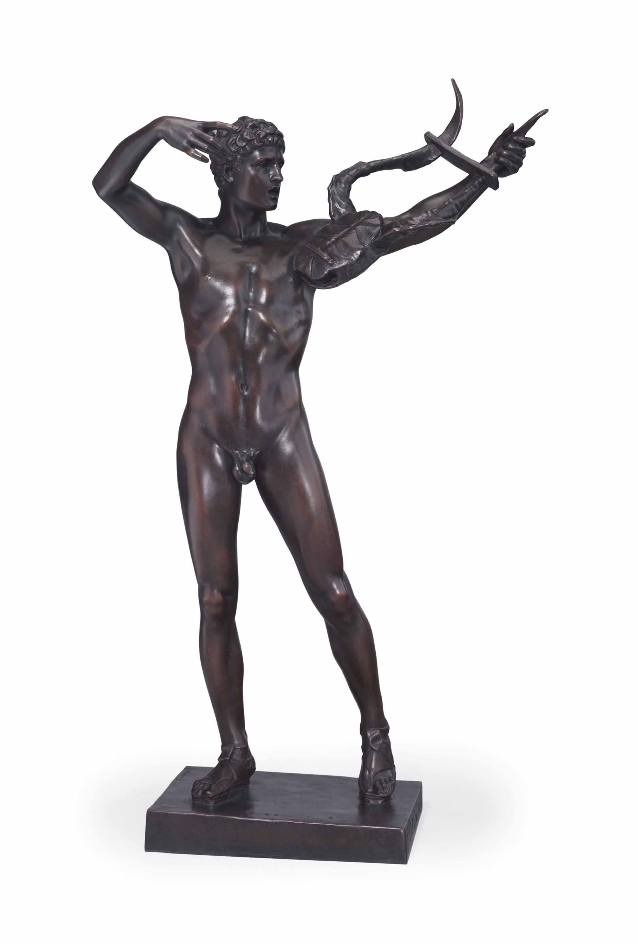 John Talbott Donoghue - \'The Young Sophocles Leading The Chorus Of Victory After The Battle Of Salamis With His Lyre\'