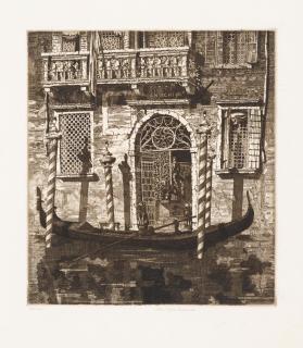 John Taylor Arms - The Enchanted Doorway (La Porta Della Carta, Venezia); Palazzo Dell\'Angelo, From Italian Series 2