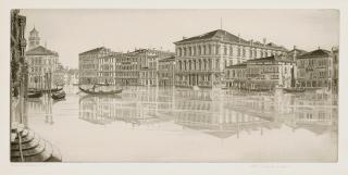 John Taylor Arms - Venetian Mirror (The Grand Canal, Venice), From Italian Series