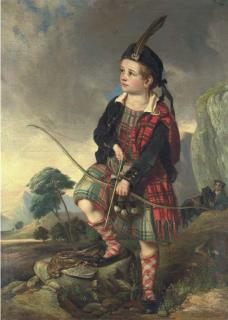 John Thomas Peele, R.B.A. - The young highlander