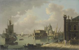 John Thomas Serres - Santa Maria della Salute, Venice