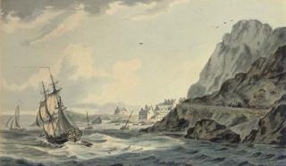 John Thomas Serres - Shipping Off Barmouth, North Wales