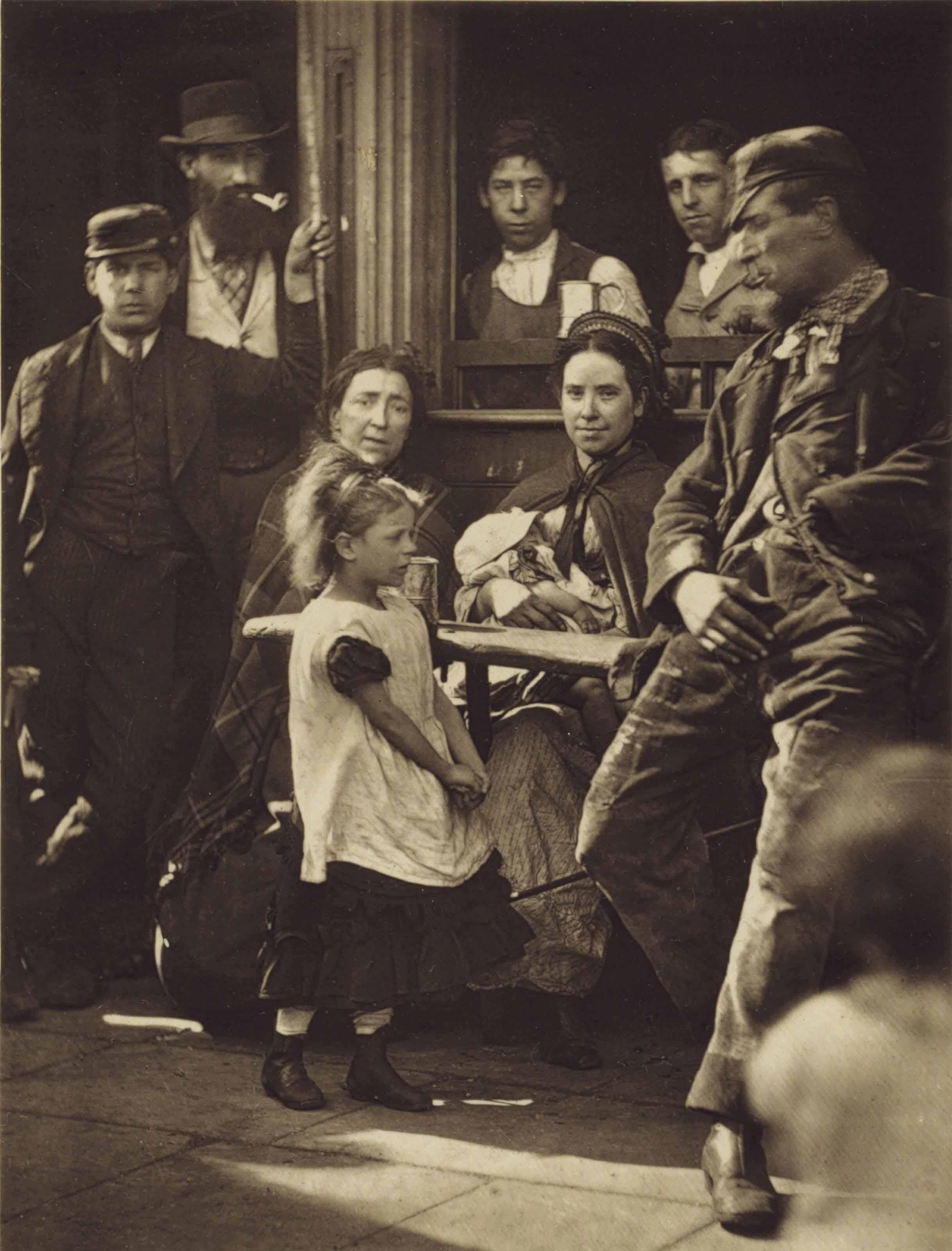 John Thomson - Hookey Alf,\' of Whitechapel from Street Life in London, c. 1877