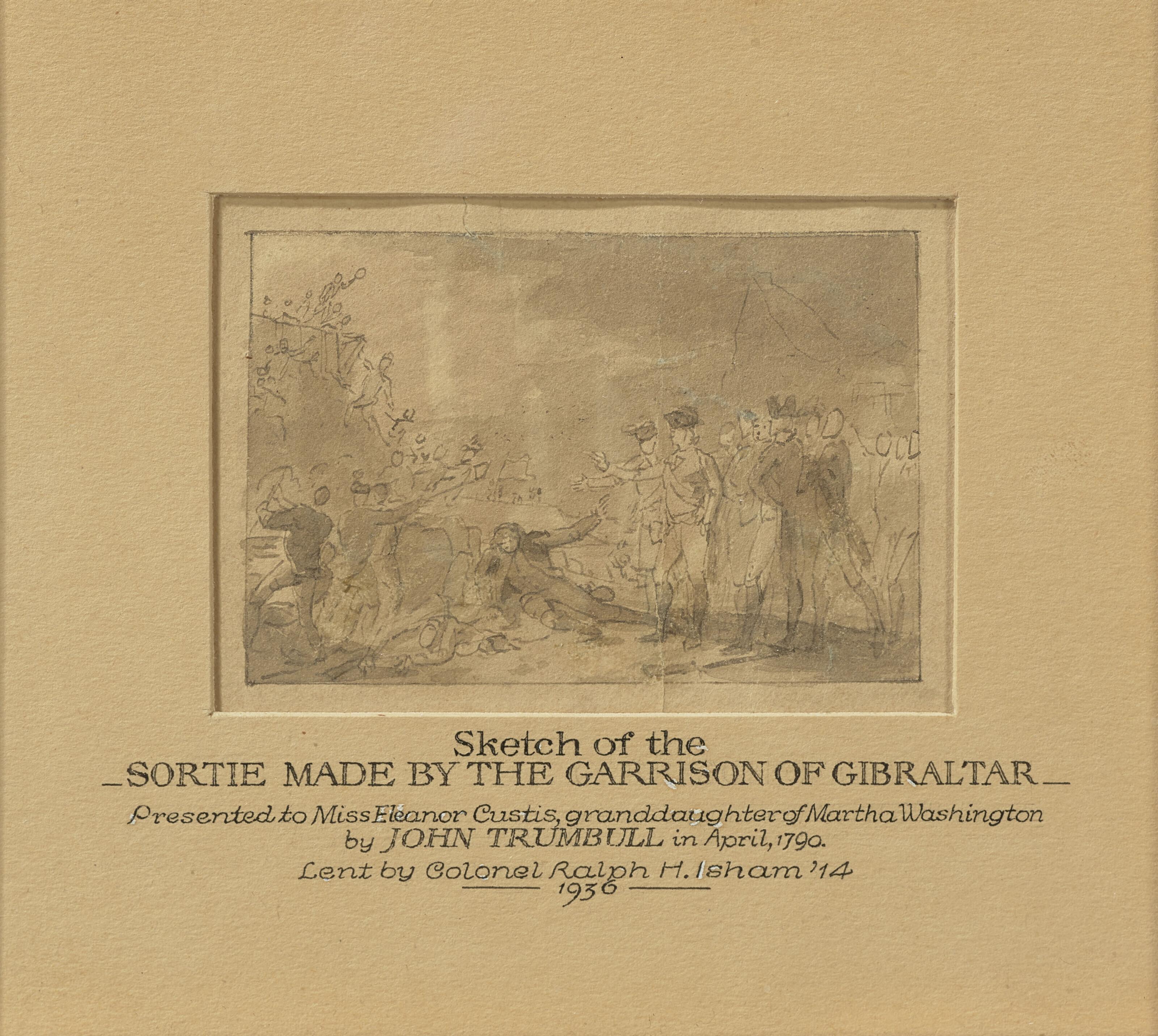 John Trumbull - Sortie Made By The Garrison Of Gibraltar