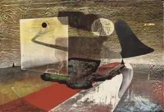 John Tunnard, A.R.A. - 5Th June 1944 (Eve of D. Day)