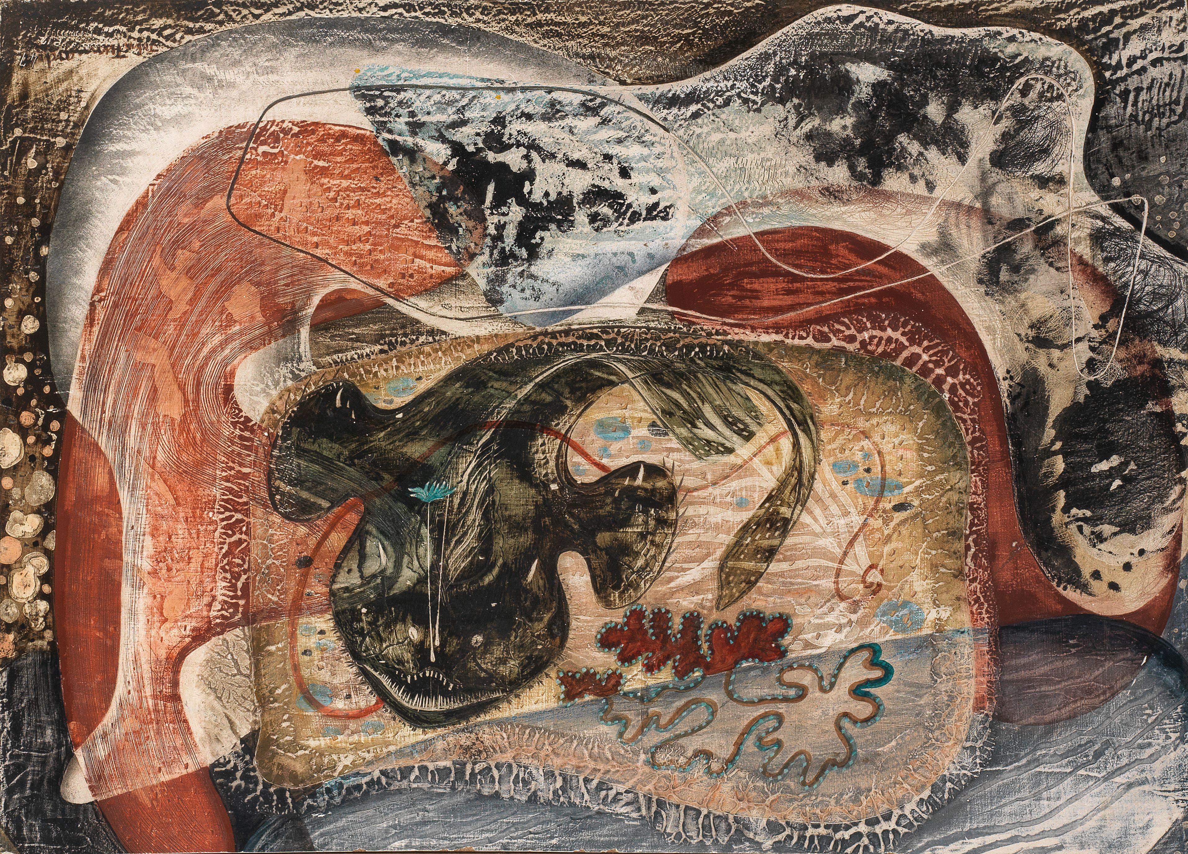 John Tunnard A.R.A. - Angler Fish