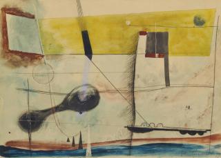 John Tunnard, A.R.A. - Composition