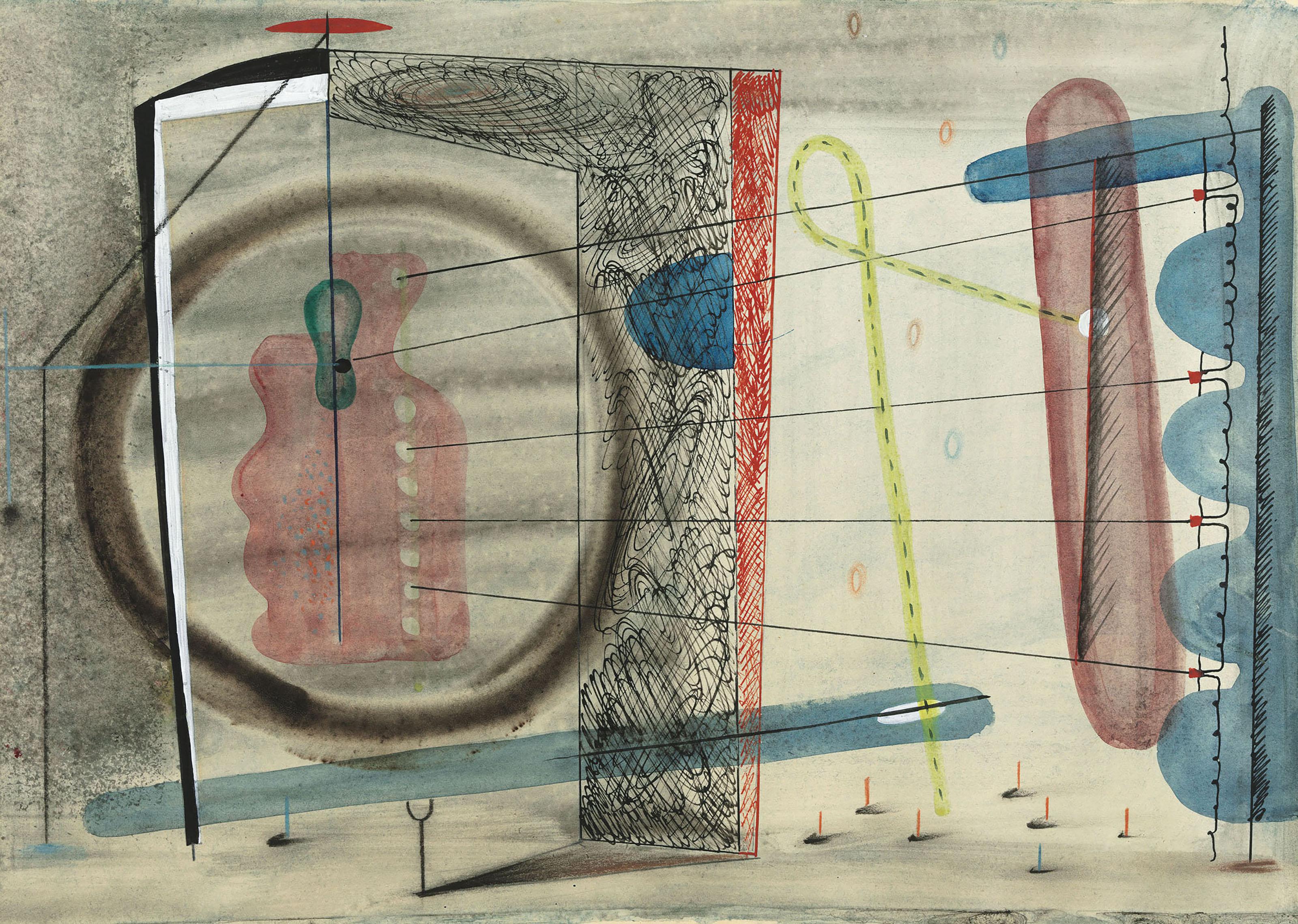 John Tunnard, A.R.A. - Composition