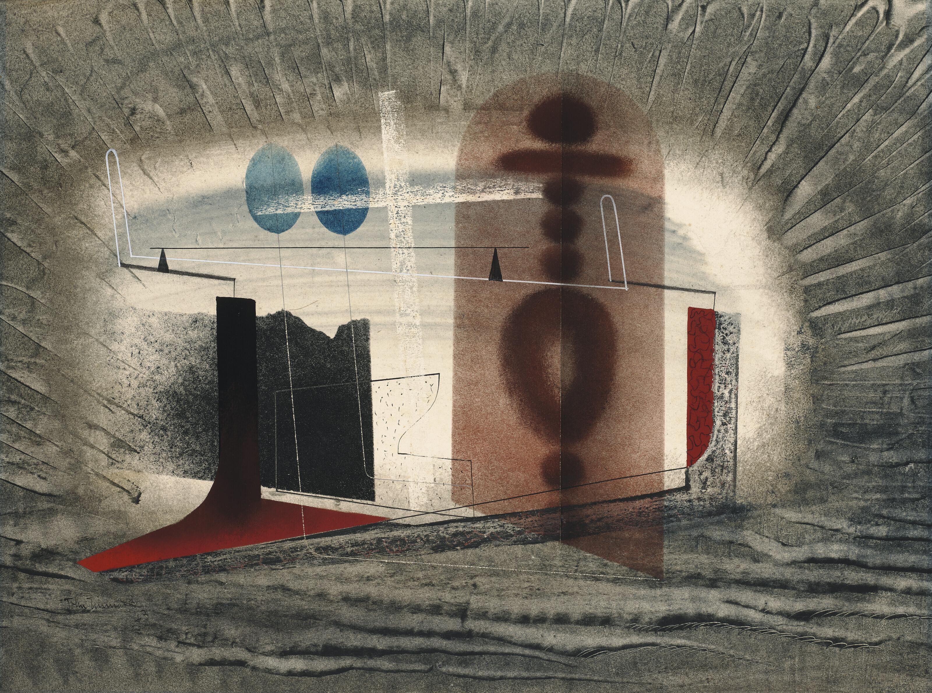 John Tunnard, A.R.A. - Composition