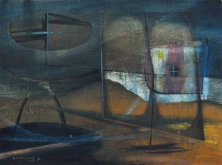 John Tunnard, A.R.A. - Erebus