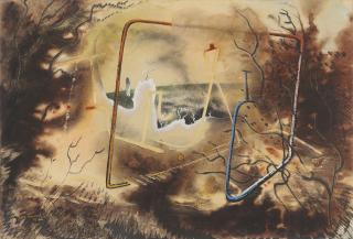 John Tunnard, A.R.A. - Gorse Fire