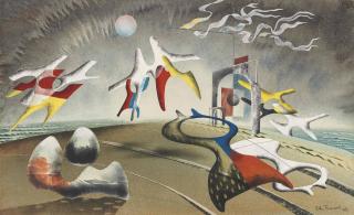 John Tunnard, A.R.A. - Holiday