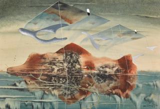 John Tunnard, A.R.A. - Island Snare