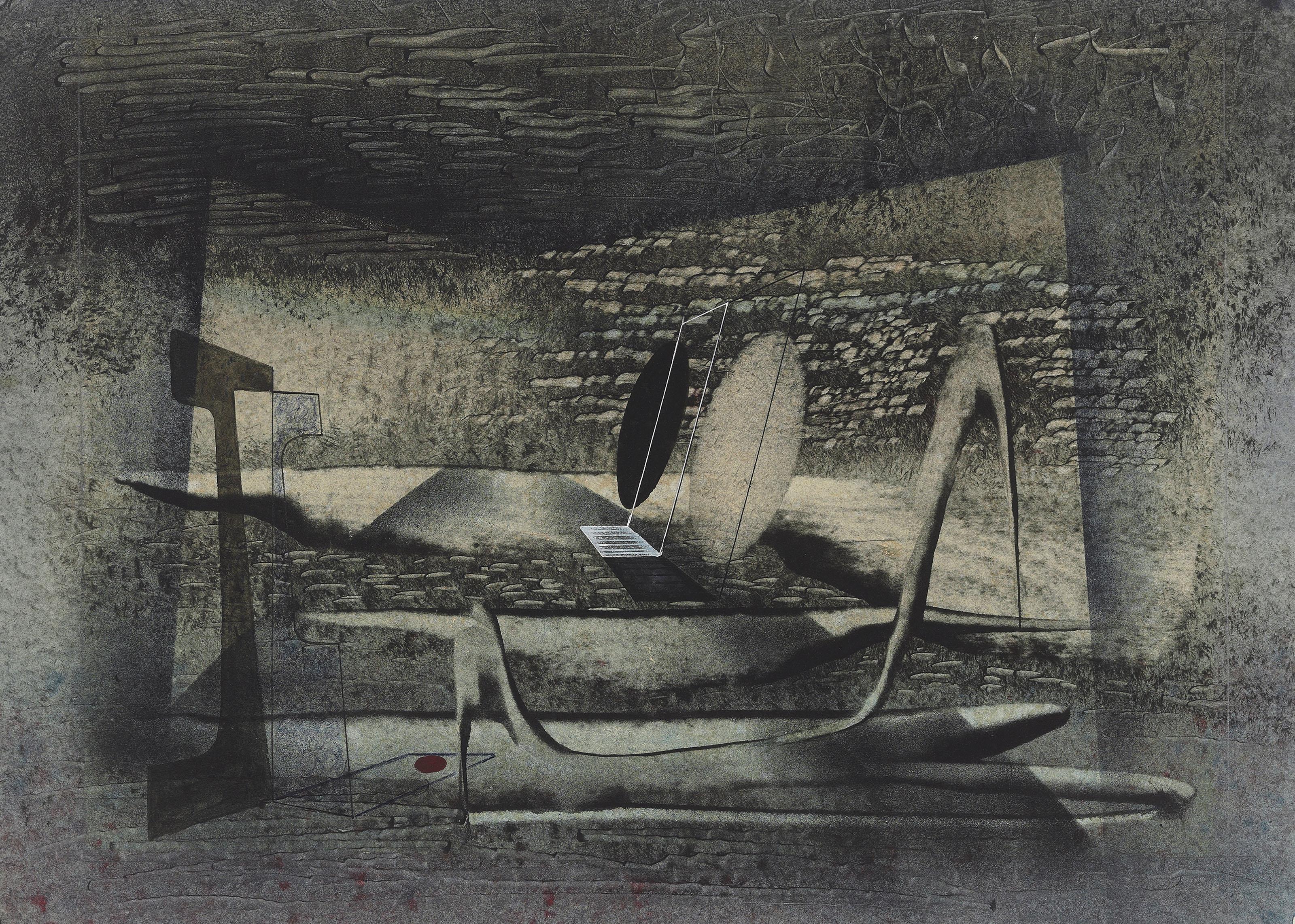 John Tunnard, A.R.A. - Lunar Spectrum