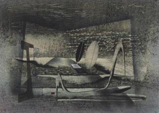 John Tunnard, A.R.A. - Lunar Spectrum