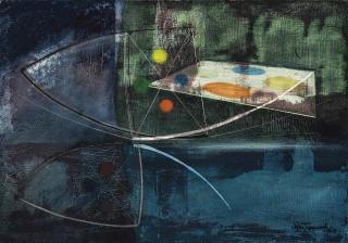 John Tunnard, A.R.A. - Reflection