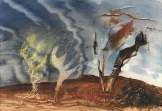 John Tunnard A.R.A. - Storm