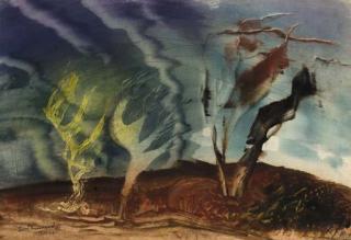 John Tunnard, A.R.A. - Storm