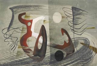 John Tunnard, A.R.A. - Tide race