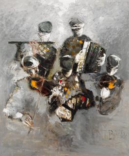 John Vallely - Five Musicians