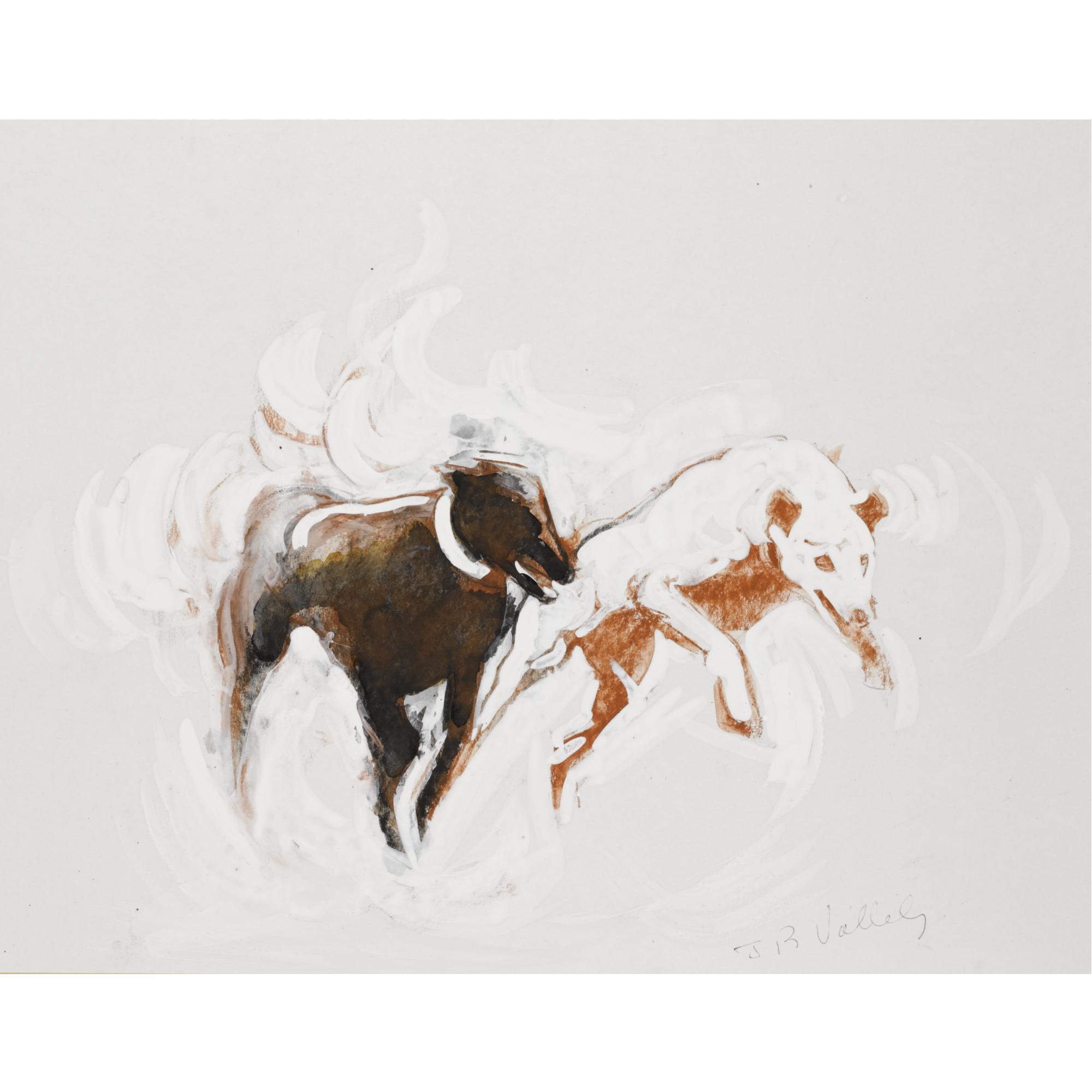 John Vallely - Racing Dogs