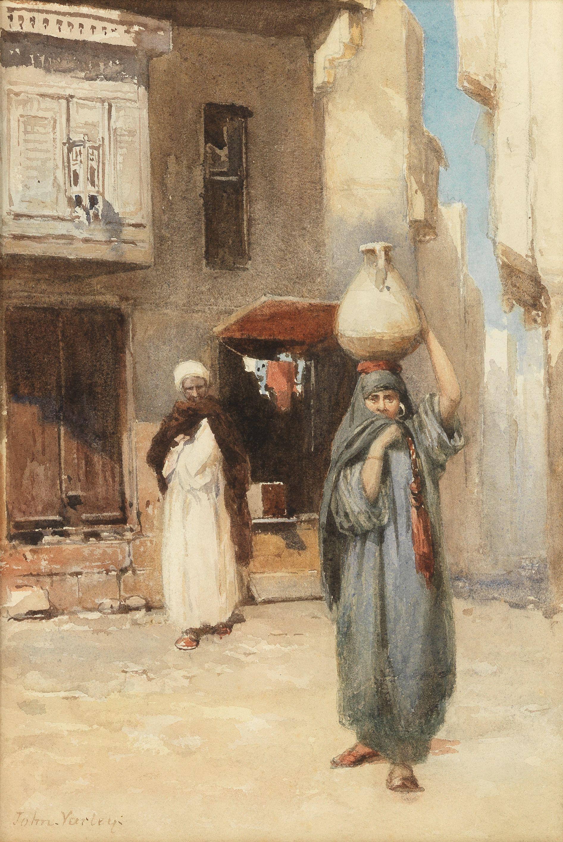 John Varley Jnr. - A North African water carrier