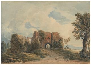 John Varley, O.W.S. - Goodrich Castle, Herefordshire
