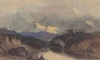 John Varley, O.W.S. - Twilight After A Storm