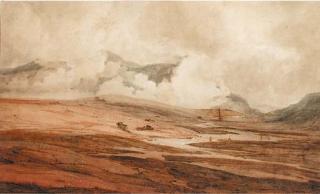 John Varley, O.W.S. - View of Cader Idris