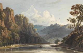 John Varley OWS - Views on the Wye from sketches by Miss Schutz (2)