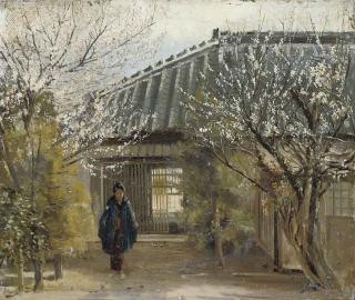 John Varley - Spring Tokyo, Cherry Blossoms