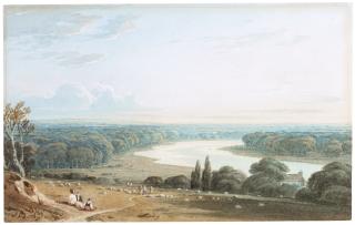 John Varley - The Thames From Richmond Hill