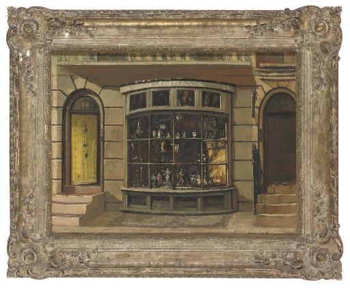 John Vicat Cole - Halliday\'S Shop Window